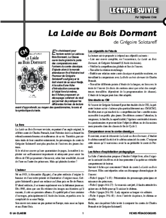 La laide au bois dormant