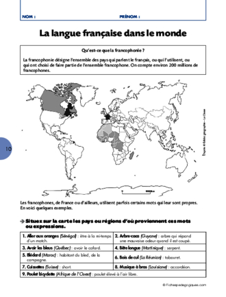 La langue de chez nous et d'ailleurs (4) / Français du monde