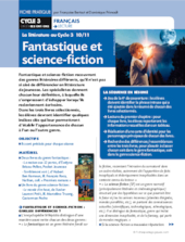 La littérature au Cycle 3 (10) /  Fantastique et science-fiction