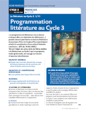 La littérature au cycle 3 (1)