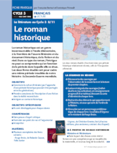 La littérature au Cycle 3 (8) / Le roman historique