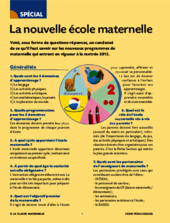 La nouvelle école maternelle