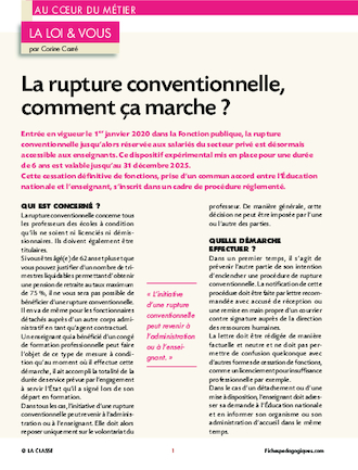 La rupture conventionnelle, comment ça marche ?