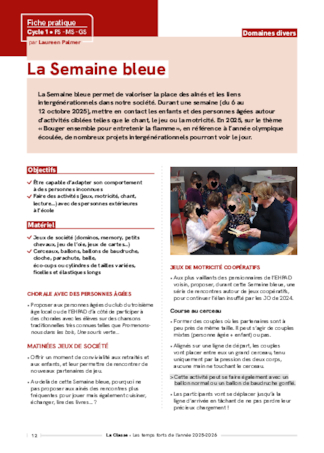 La Semaine bleue