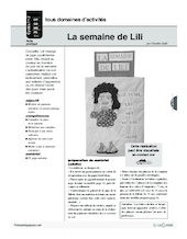 La semaine de Lili (bricolage)