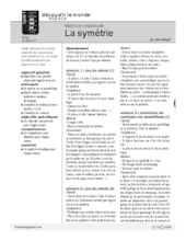 La symétrie