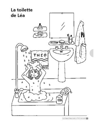 La toilette de Léa