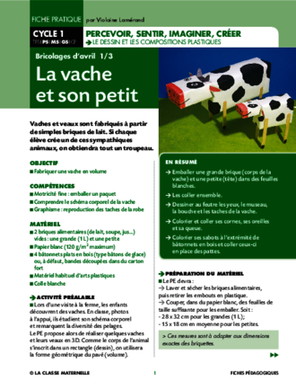 La vache et son petit