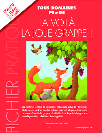 La voilà la jolie grappe !