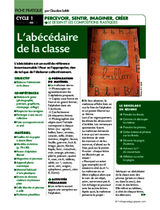 L'abécédaire de la classe