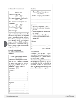 L'addition au Cycle 3 (2) / L'addition au CM