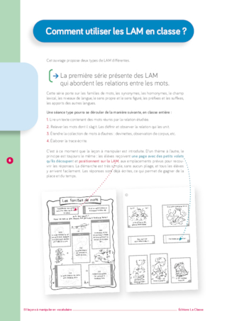 LAM Vocabulaire - Les homonymes (extrait)