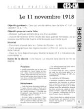 Le 11 novembre 1918