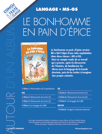 Le bonhomme en pain d'épice