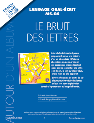 Le bruit des lettres