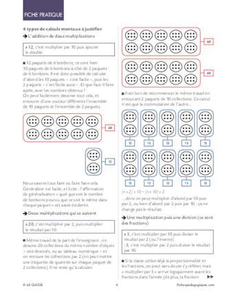 Le calcul mental au CM