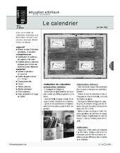 Le calendrier