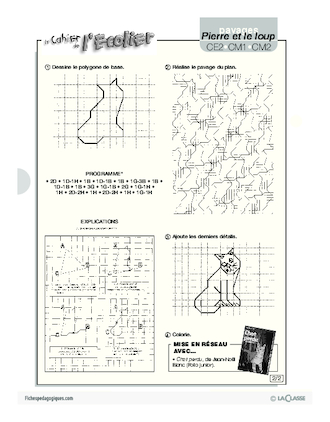 Le chat / Pavages Pierre et le Loup