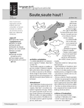 Le cheval (6) : graphisme