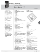 Le citron (2)