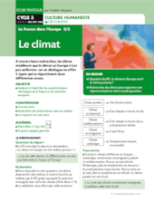 Le climat