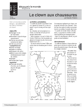 Le clown aux chaussures