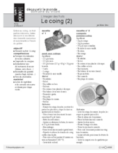 Le coing (2)
