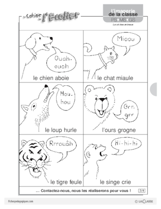 Le cri des animaux (Imagerie)