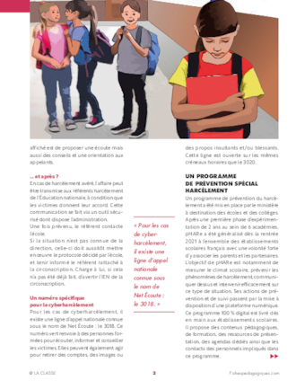 Le harcèlement scolaire, une priorité du ministère