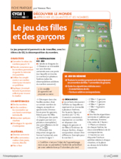 Le jeu des filles et des garçons