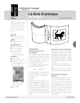 Le livre d'animaux étranges