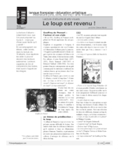 Le loup est revenu! / Album et arts visuels (5)