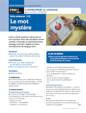 Le mot mystère