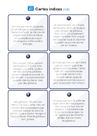 Le mystère des gâteaux volés