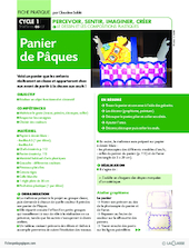 Le panier de Pâques