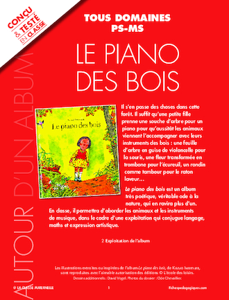 Le piano des bois