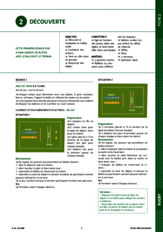 Le rugby à l'école