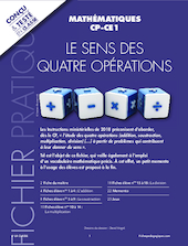 Le sens des quatre opérations