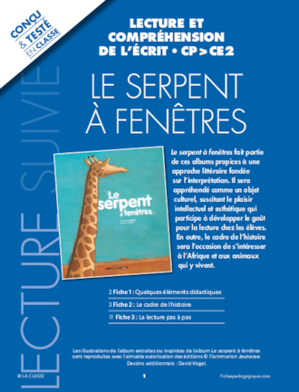 Le serpent à fenêtres