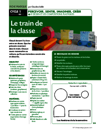 Le train de la classe