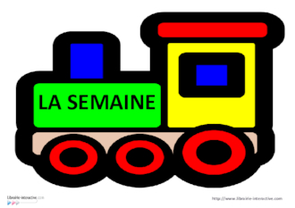 Le train des jours de la semaine