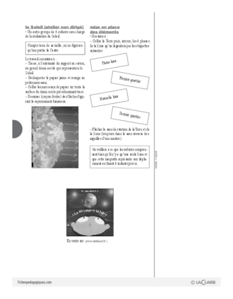 Léa découvre la Lune (4) / Un dispositif fixe