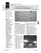 Léa découvre les étoiles (2) / Le ciel au plafond