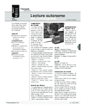 Lecture autonome de consignes