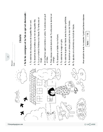 Lecture Autonome De Consignes Fichespedagogiques Com