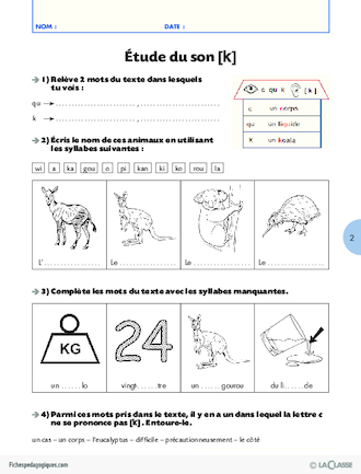 Lecture CE1 / Qui suis-je ?