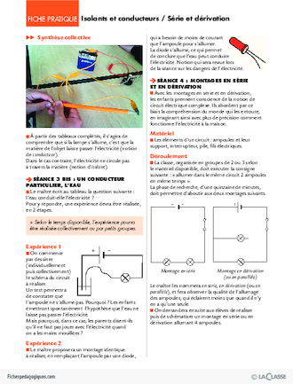 L'électricité au Cycle 3