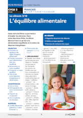 L'équilibre alimentaire