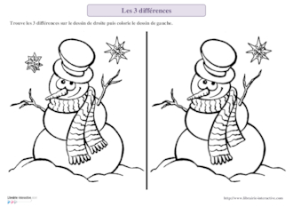 Les 3 différences de l'hiver