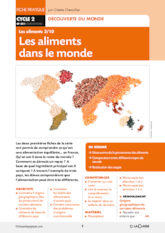 Les aliments dans le monde